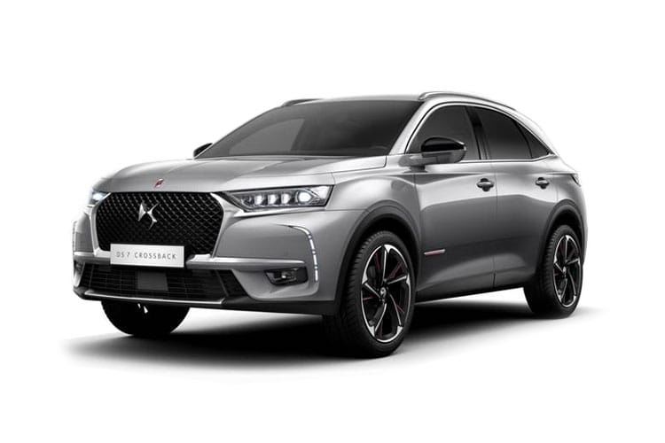 ds ds 7 hatchback 1.5 bluehdi performance line + 5dr eat8 [pan roof] front view