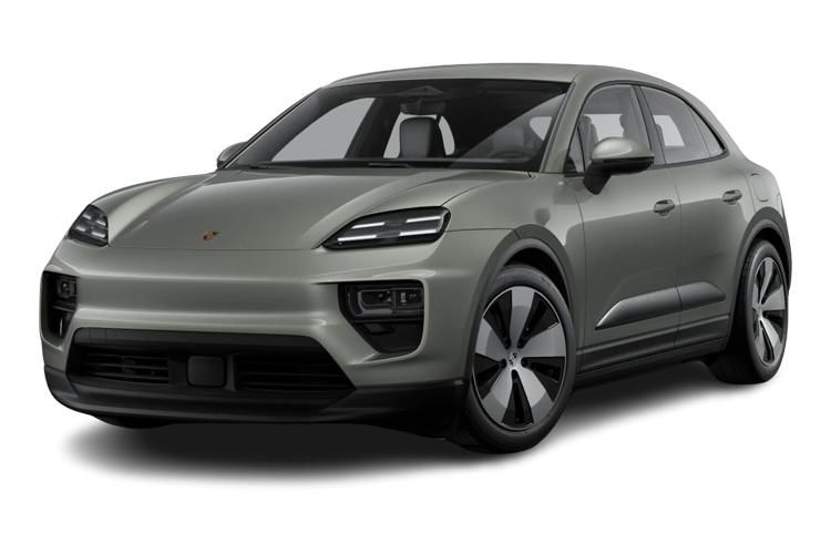 porsche macan electric estate 300kw 4 100kwh 5dr auto front view
