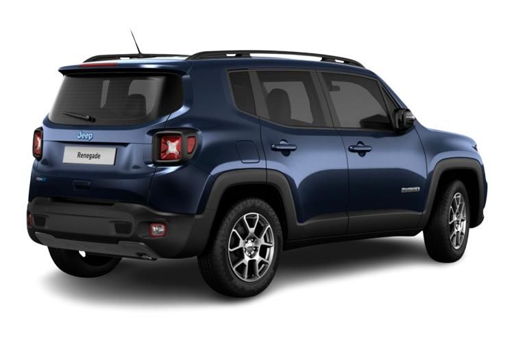 jeep renegade 1.5 e-hybrid altitude 5dr dct back view