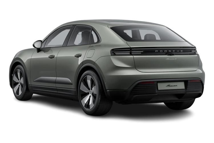 porsche macan electric estate 300kw 4 100kwh 5dr auto back view
