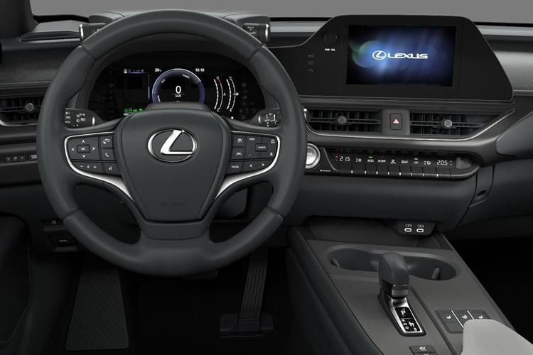 lexus ux hatchback 300e 150kw 72.8 kwh 5dr e-cvt inside view