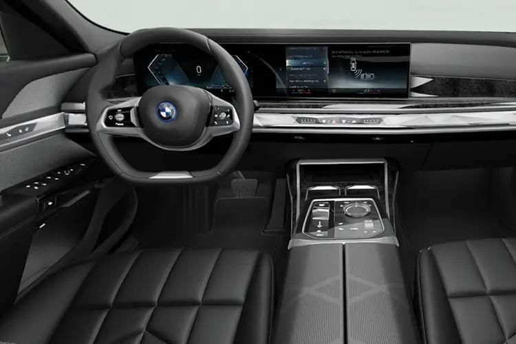 bmw i7 saloon 335kw edrive50 excellence 105.7kwh 4dr auto inside view