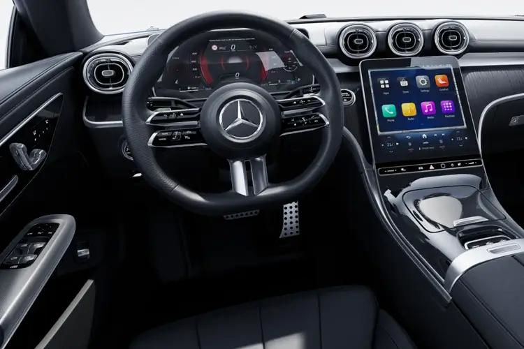 mercedes-benz cle convertible cle 200 amg line 2dr 9g-tronic inside view