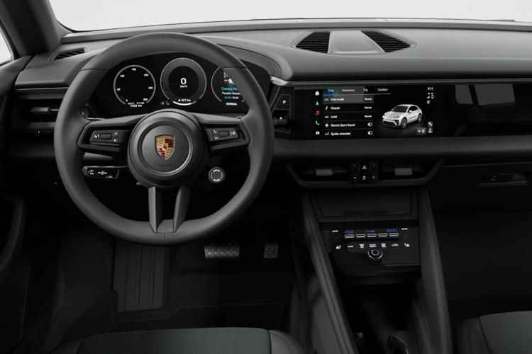 porsche macan electric estate 300kw 4 100kwh 5dr auto inside view