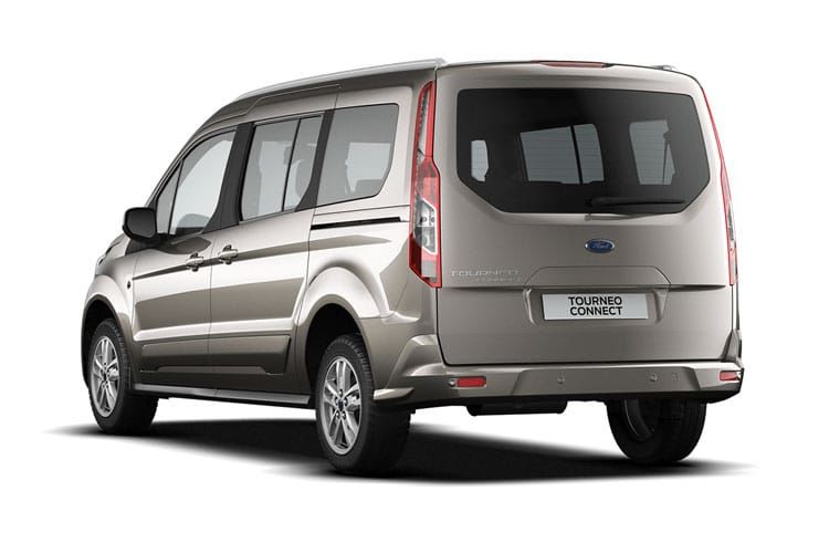ford grand tourneo connect estate 1.5 ecoboost active 5dr [7 seat] back view