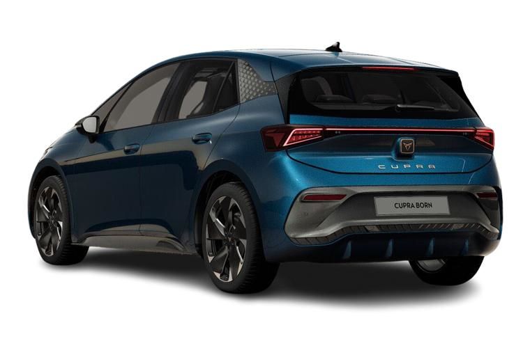 cupra born hatchback 169kw e-boost v3 58kwh 5dr auto back view