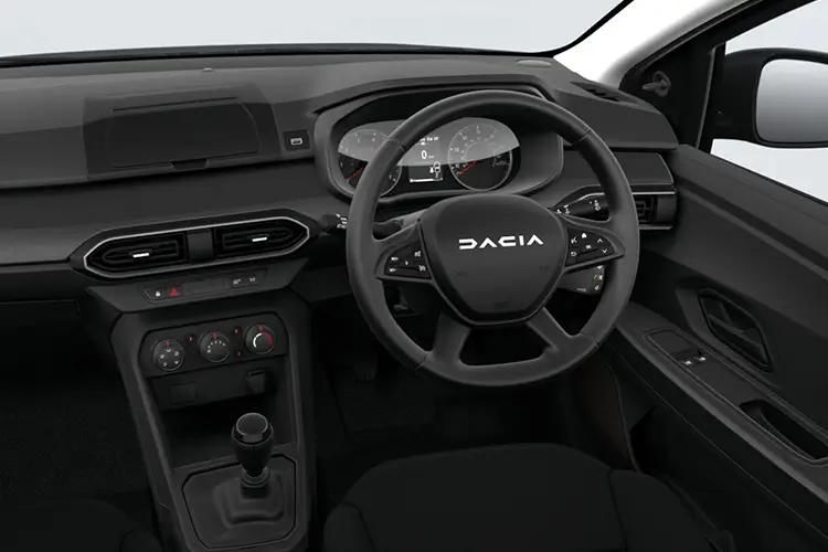 dacia sandero hatchback 1.0 tce bi-fuel essential 5dr inside view