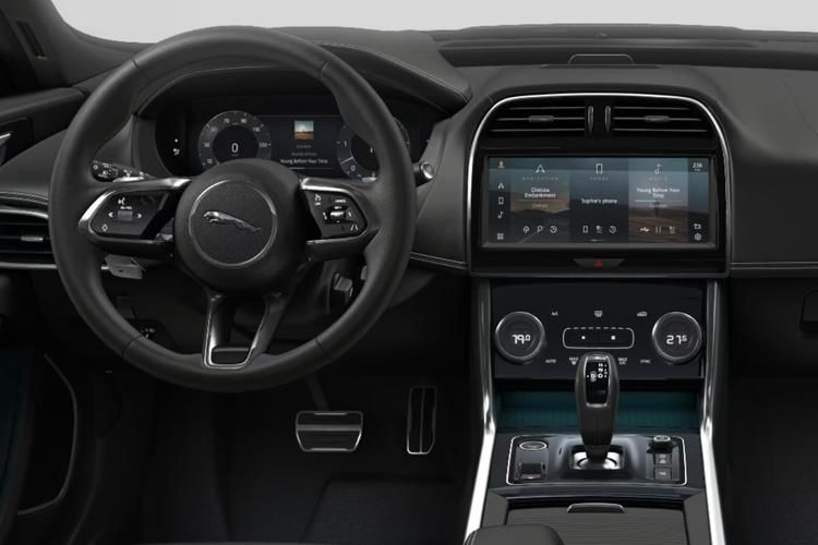 jaguar xe saloon 2.0 d200 r-dynamic hse black 4dr auto inside view