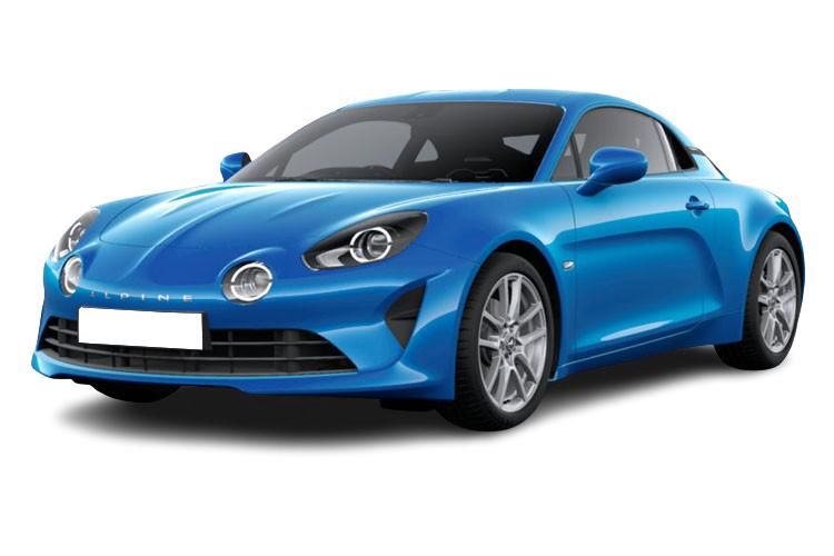 alpine a110 coupe 1.8l turbo 2dr dct front view