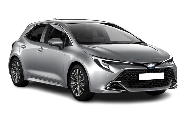 toyota corolla hatchback 1.8 hybrid design 5dr cvt front view