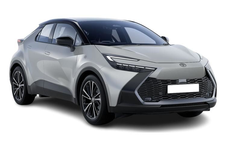 toyota c-hr 2.0 phev design 5dr cvt [bi-tone] front view