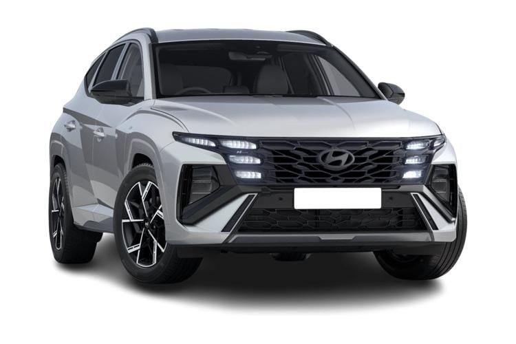 hyundai tucson 1.6t plug-in hybrid ultimate 5dr 4wd auto front view