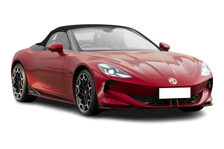 mg motor uk cyberster convertible 375kw gt dual motor 77 kwh 2dr awd auto front view