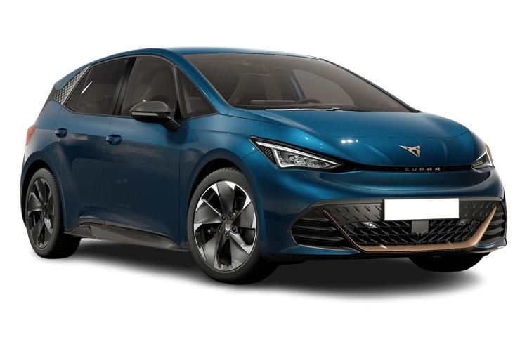 cupra born hatchback 169kw e-boost v3 59kwh 5dr auto front view