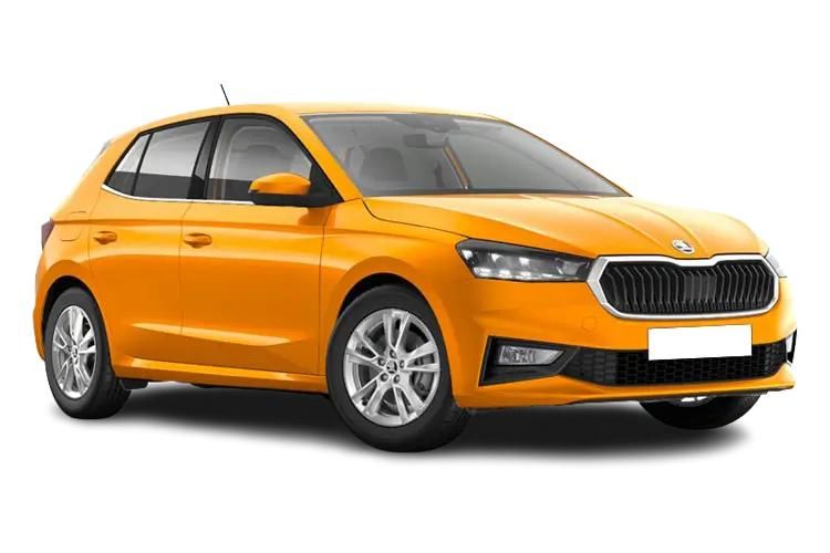 skoda fabia hatchback 1.0 tsi 116 design edition 5dr front view