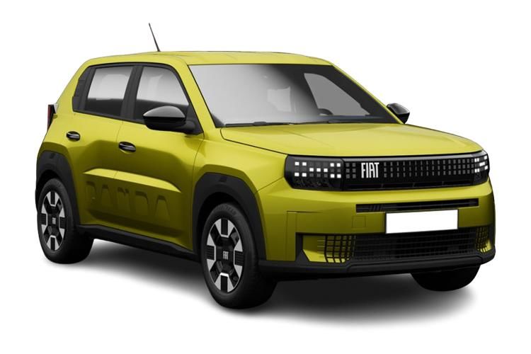 fiat grande panda 83kw la prima 44kwh 5dr auto front view
