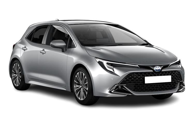 toyota corolla hatchback 1.8 hybrid excel 5dr cvt front view