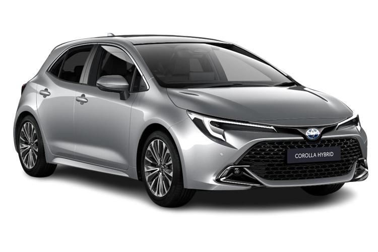 toyota corolla hatchback 1.8 hybrid icon 5dr cvt front view