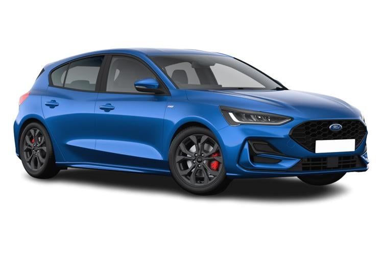 ford focus hatchback 1.0 ecoboost hybrid mhev 155 st-line x ed 5dr auto front view