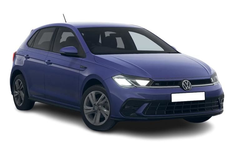 volkswagen polo hatchback 1.0 tsi 115 r-line 5dr dsg front view