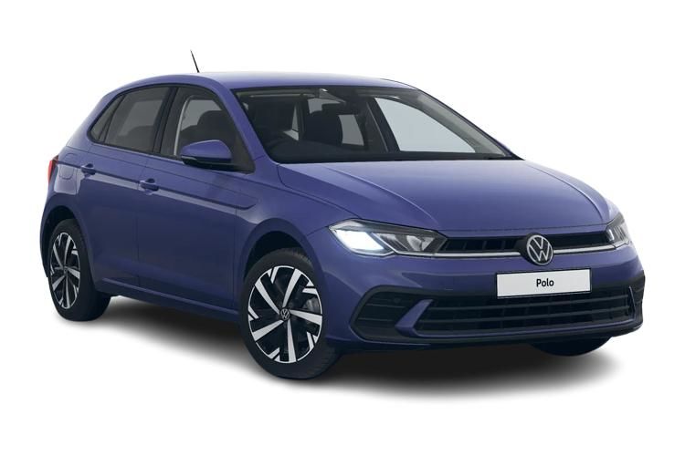 volkswagen polo hatchback 1.0 tsi r-line 5dr front view