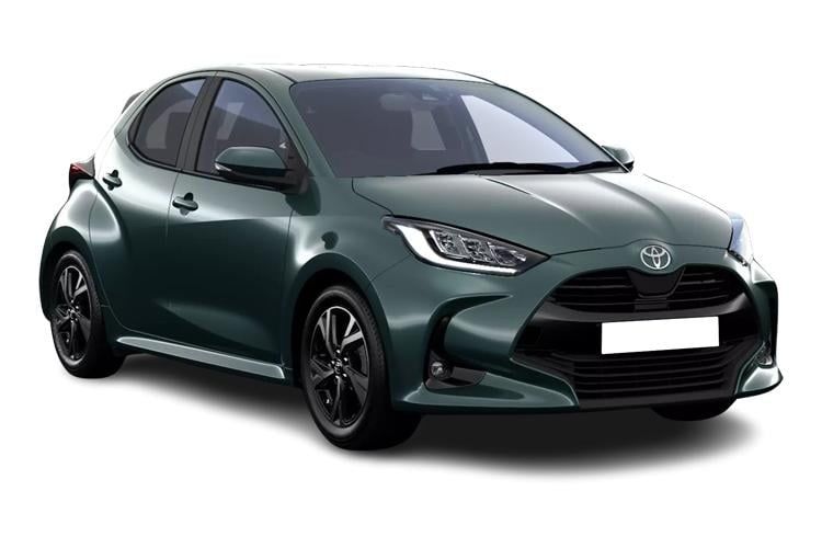 toyota yaris hatchback 1.5 hybrid design 5dr cvt [safety pack] front view