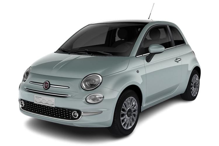 fiat 500 hatchback 70kw red 24kwh 3dr auto front view