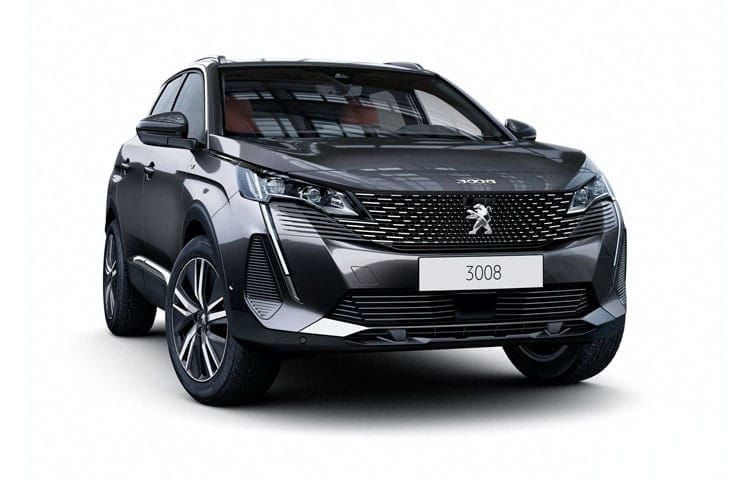 peugeot 3008 estate 1.6 plug-in hybrid 195 allure 5dr auto front view