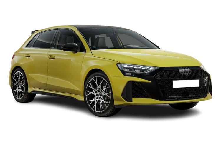 audi rs3 hatchback rs 3 tfsi qtro carbon black 5dr s tronic tech pro front view