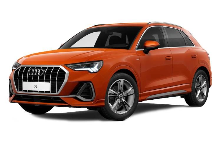 audi q3 35 tfsi s line 5dr [leather] front view