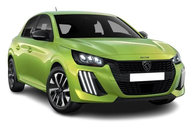 peugeot 208 hatchback 1.2 hybrid 100 allure 5dr e-dsc6 front view