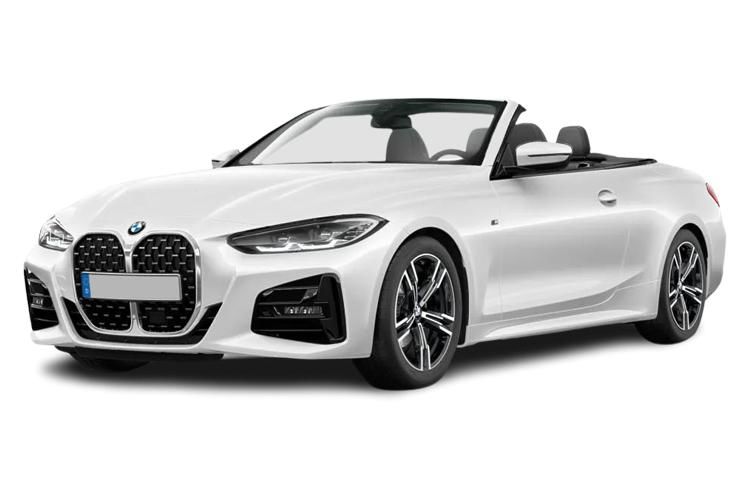 bmw 4 series convertible 420i m sport 2dr step auto front view