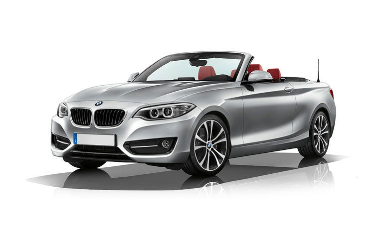 bmw 2 series convertible 220i m sport 2dr step auto [pro pack] front view