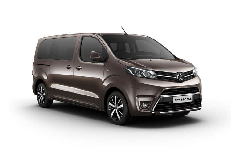 toyota proace verso 100kw design premium l2 75kwh 5dr auto front view