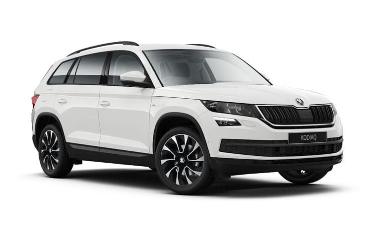 skoda kodiaq estate 1.5 tsi iv 204 se 5dr dsg front view