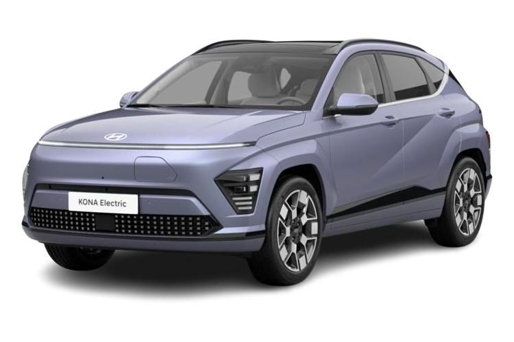 hyundai kona hatchback 1.0t 100 n line 5dr front view