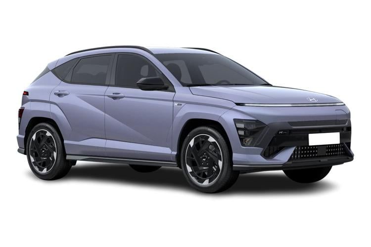hyundai kona hatchback 1.0t 100 n line 5dr front view