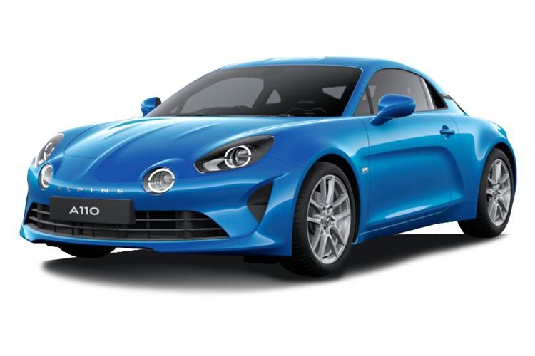 alpine a110 coupe 1.8l turbo 2dr dct front view