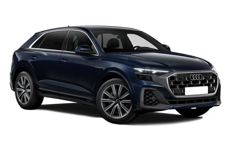 audi q8 55 tfsi e quattro black edition 5dr tiptronic front view