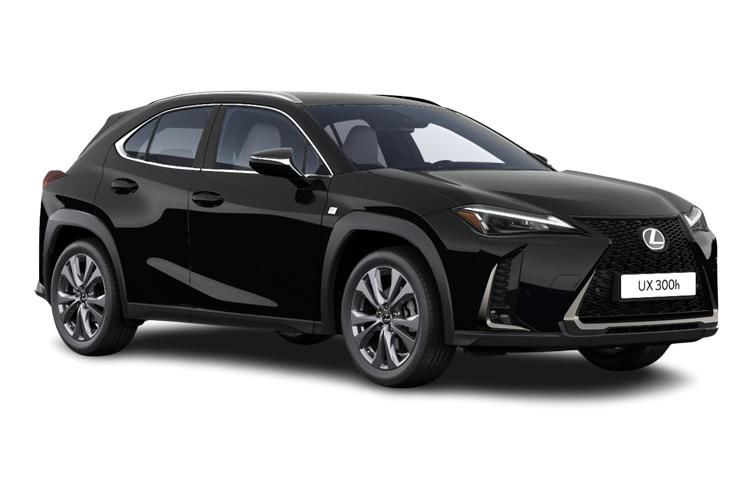 lexus ux hatchback 300h 2.0 f-sport design 5dr cvt front view