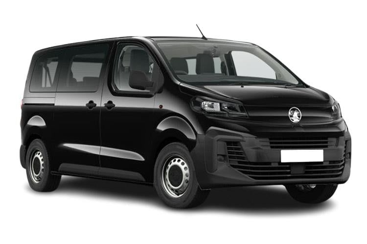 vauxhall vivaro life mpv 100kw combi 50kwh 5dr auto front view
