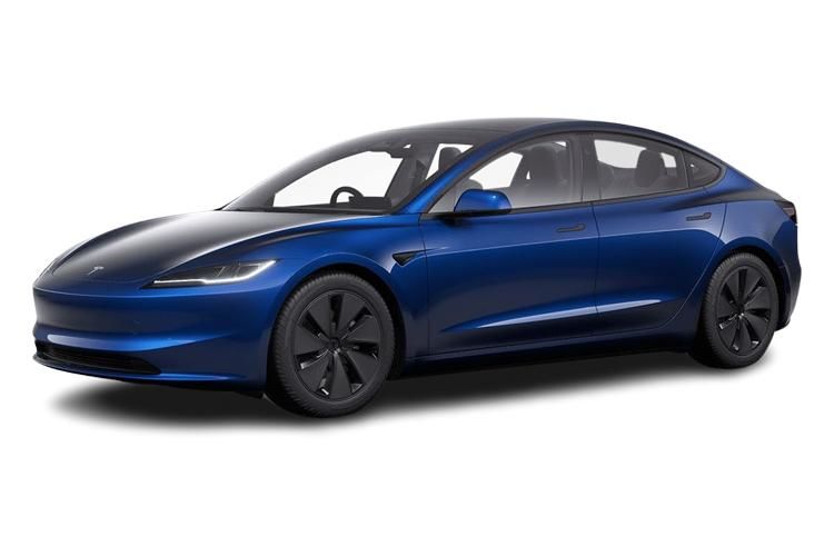 tesla model 3 saloon long range rwd 4dr auto front view
