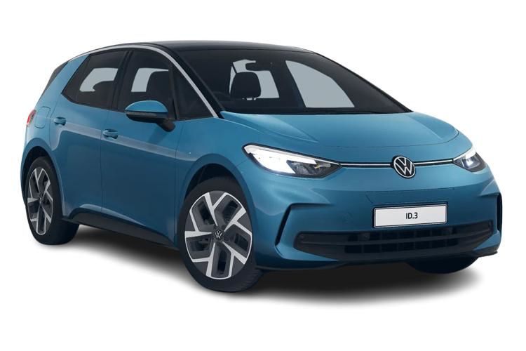 volkswagen id.3 hatchback 125kw match pure 52kwh 5dr auto front view