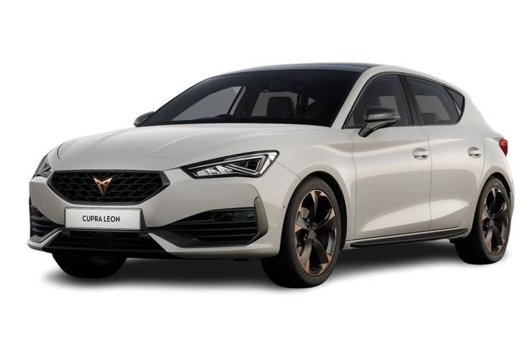 cupra leon hatchback 1.5 ehybrid 204 v1 5dr dsg front view