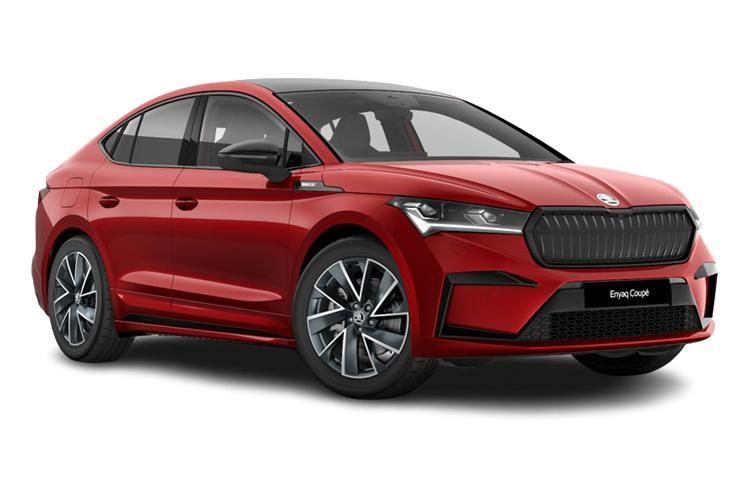 skoda enyaq 132kw 60 edition 62kwh 5dr auto front view