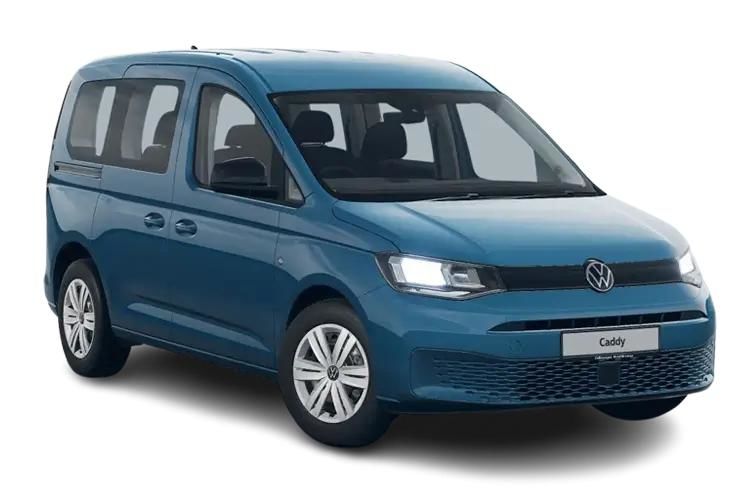 volkswagen caddy mpv 1.5 tsi 116 5dr front view