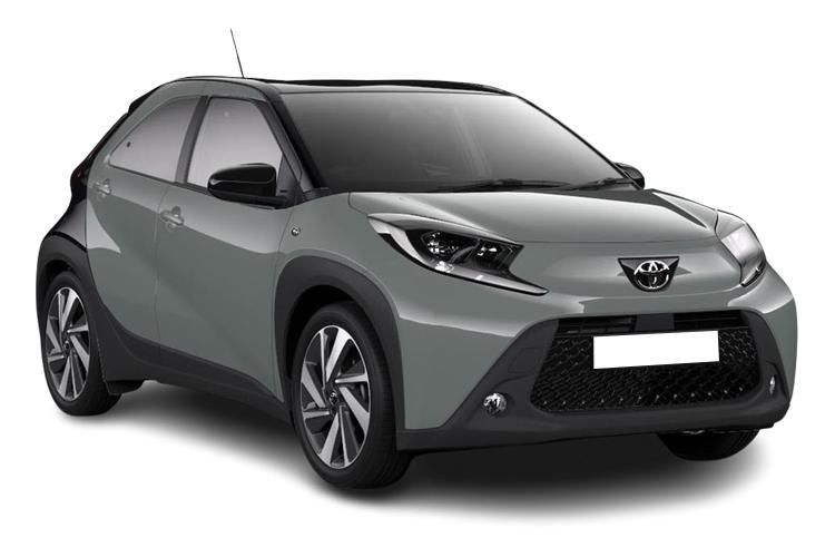 toyota aygo x hatchback 1.0 vvt-i edge 5dr auto [parking] front view