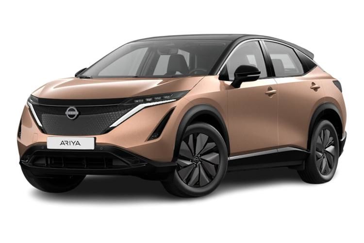 nissan ariya 160kw evolve 63kwh 5dr auto [nappa leather] front view