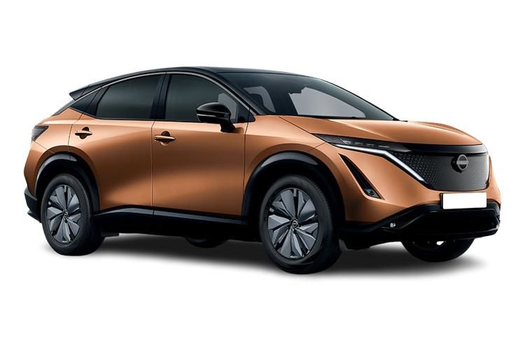 nissan ariya 160kw evolve 63kwh 5dr auto front view