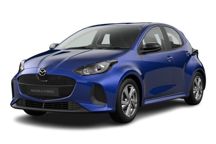 mazda 2 hybrid hatchback 1.5i hybrid exclusive line 5dr cvt front view